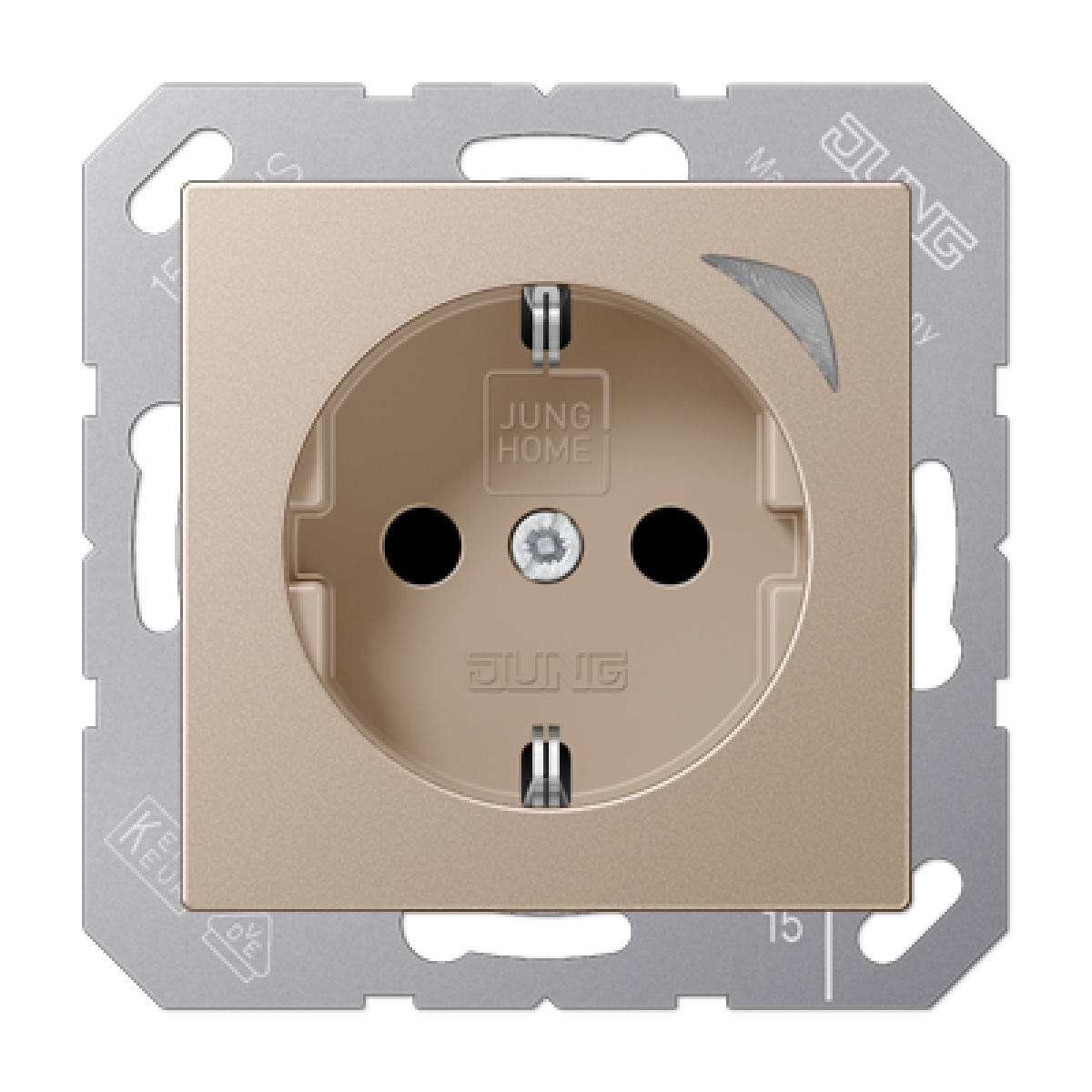 Enchufe JUNG HOME Energy A cava