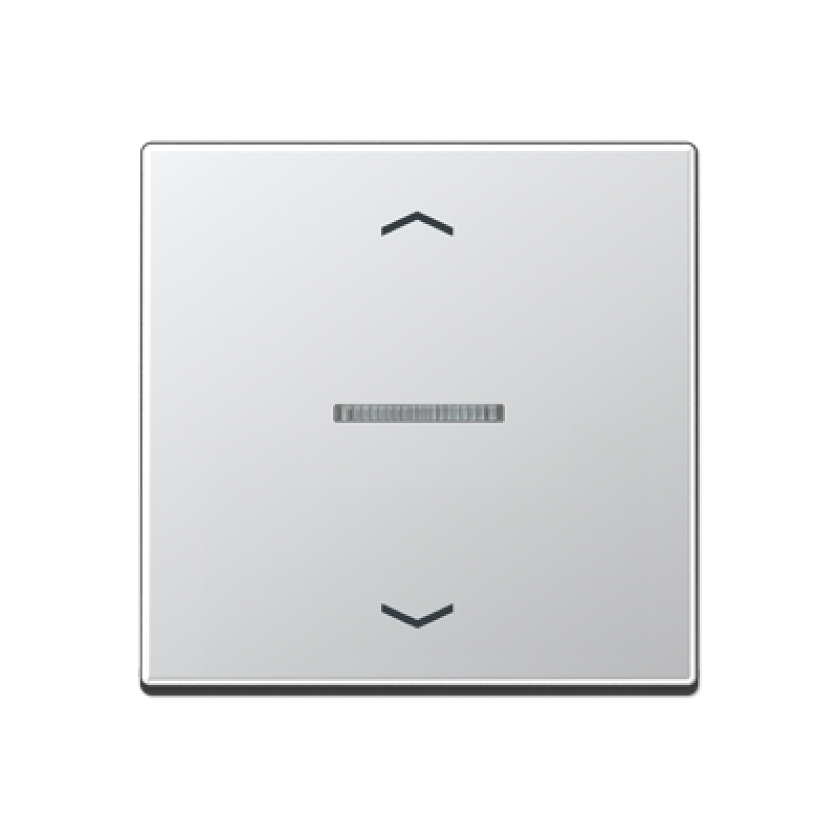 Tecla JUNG HOME pers. 1F A aluminio