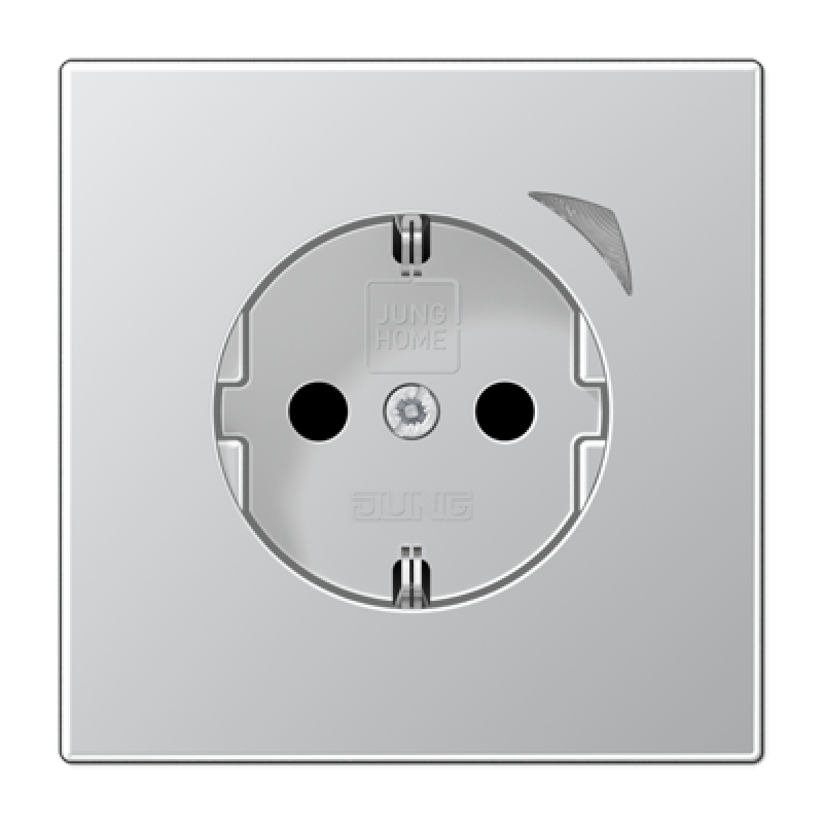 Enchufe JUNG HOME Energy LS aluminio