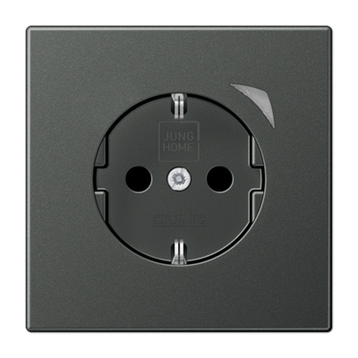 Enchufe JUNG HOME Energy LS antracita