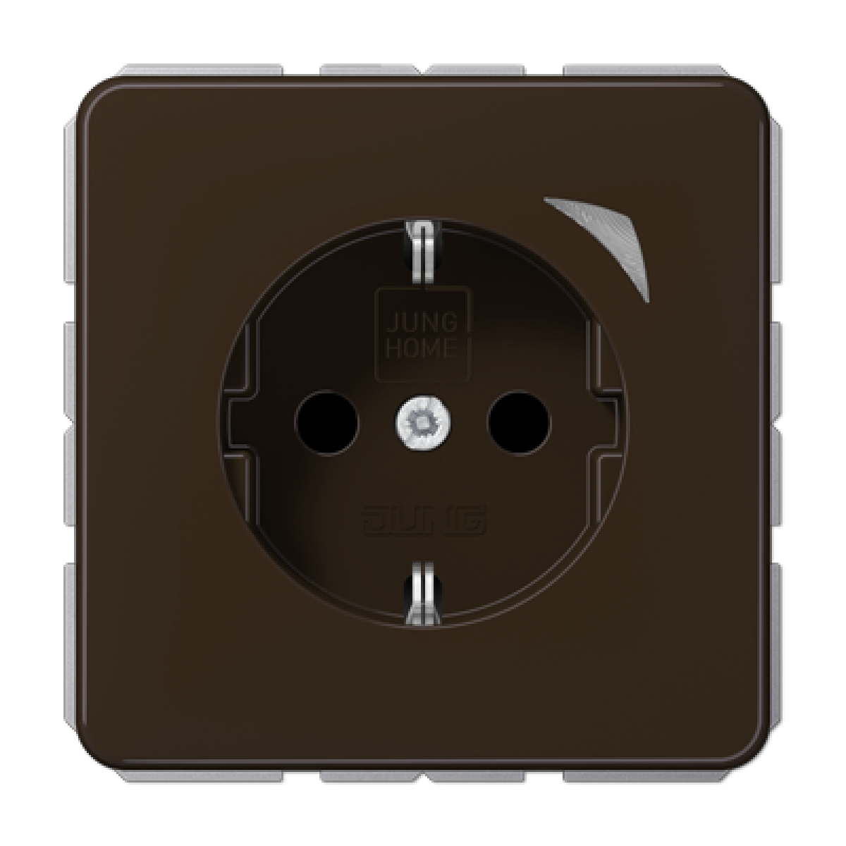 Enchufe SCHUKOJUNG HOME CD marrón