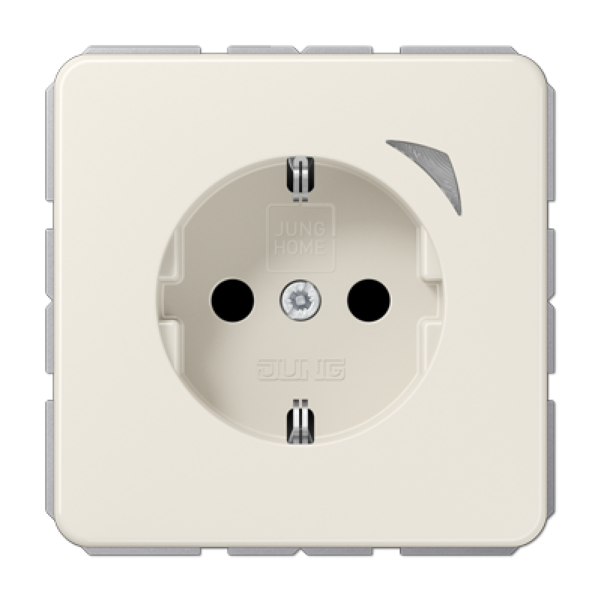 Enchufe JUNG HOME Energy CD bl. marfil