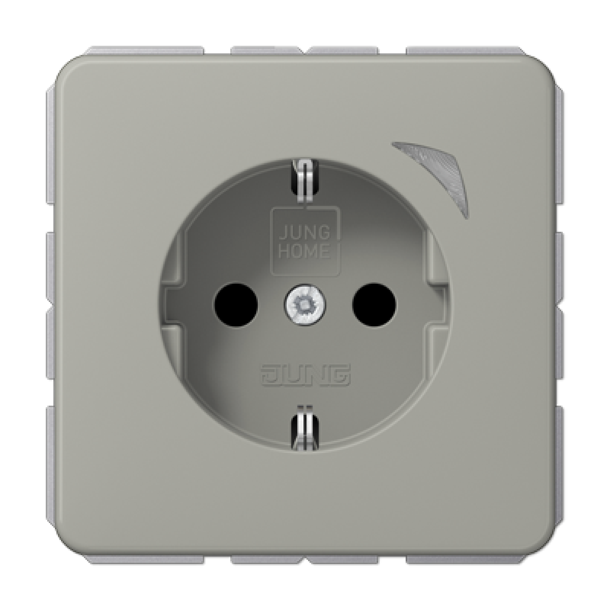 Enchufe JUNG HOME Energy CD platino