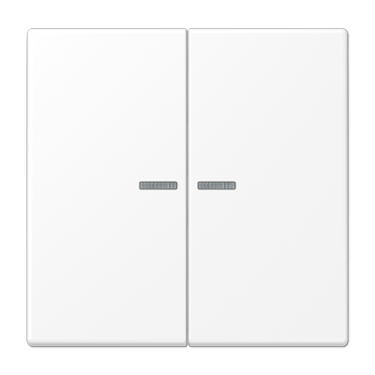 Tecla JUNG HOME 2F. LS blanco mate