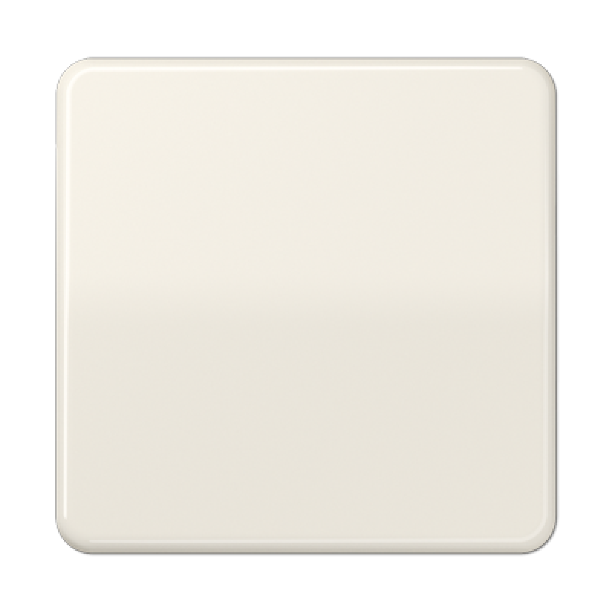 Tecla simple pulsador CD blanco marfil