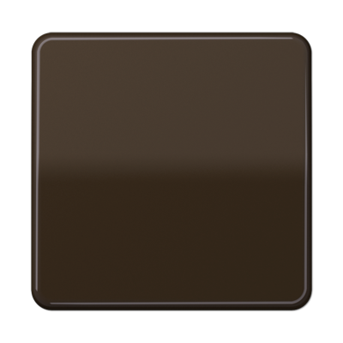 Tecla simple pulsador CD marrón