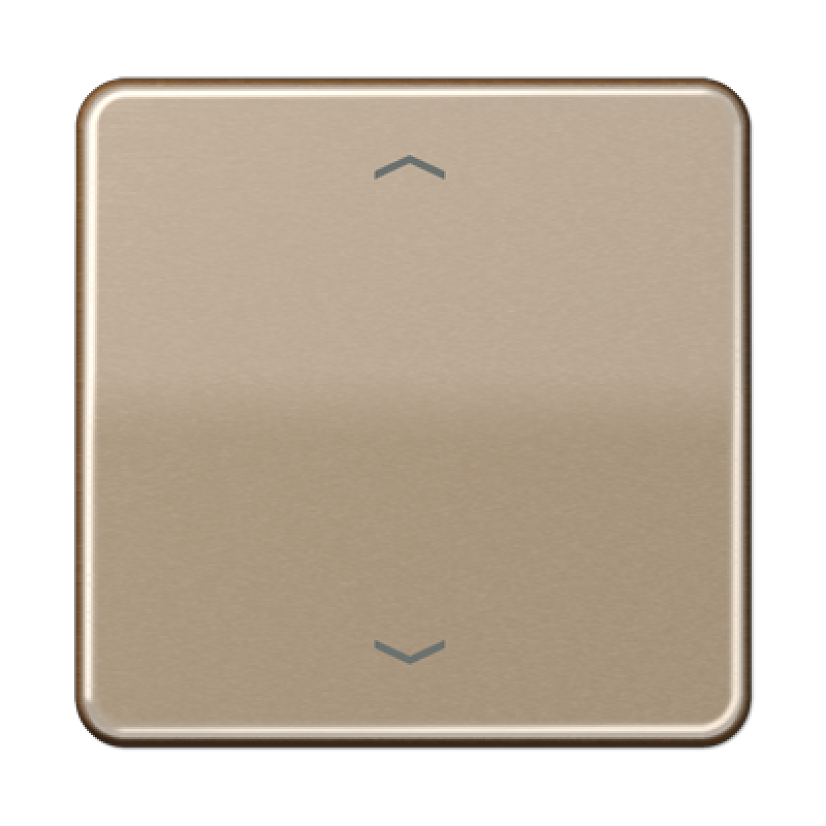 Tecla pulsador simple pers. CD bro-oro