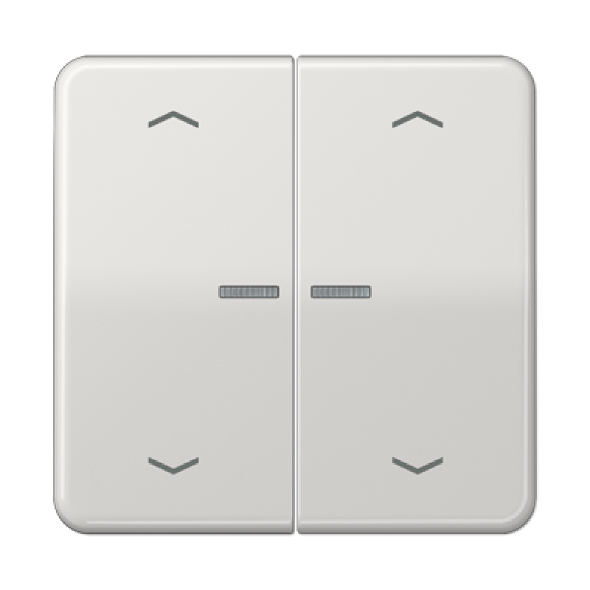 Tecla doble visorpers JH CD gris claro