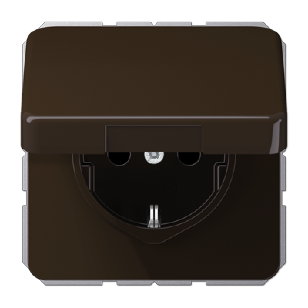 Enchufe c tapa abat. prot. CD marr.