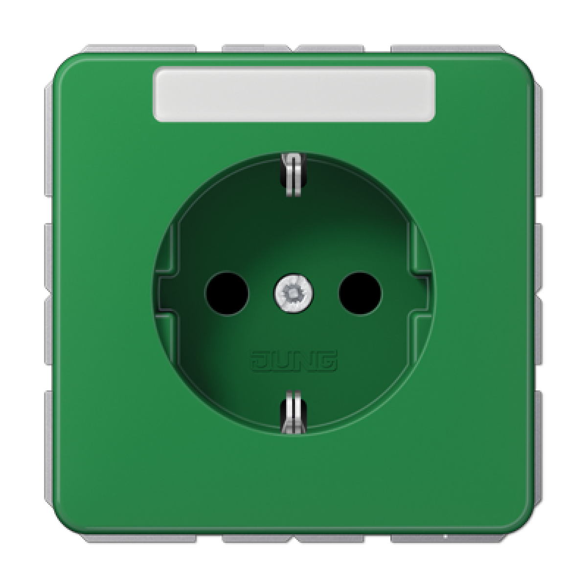 Enchufe cinscrprot. contacto CD verde