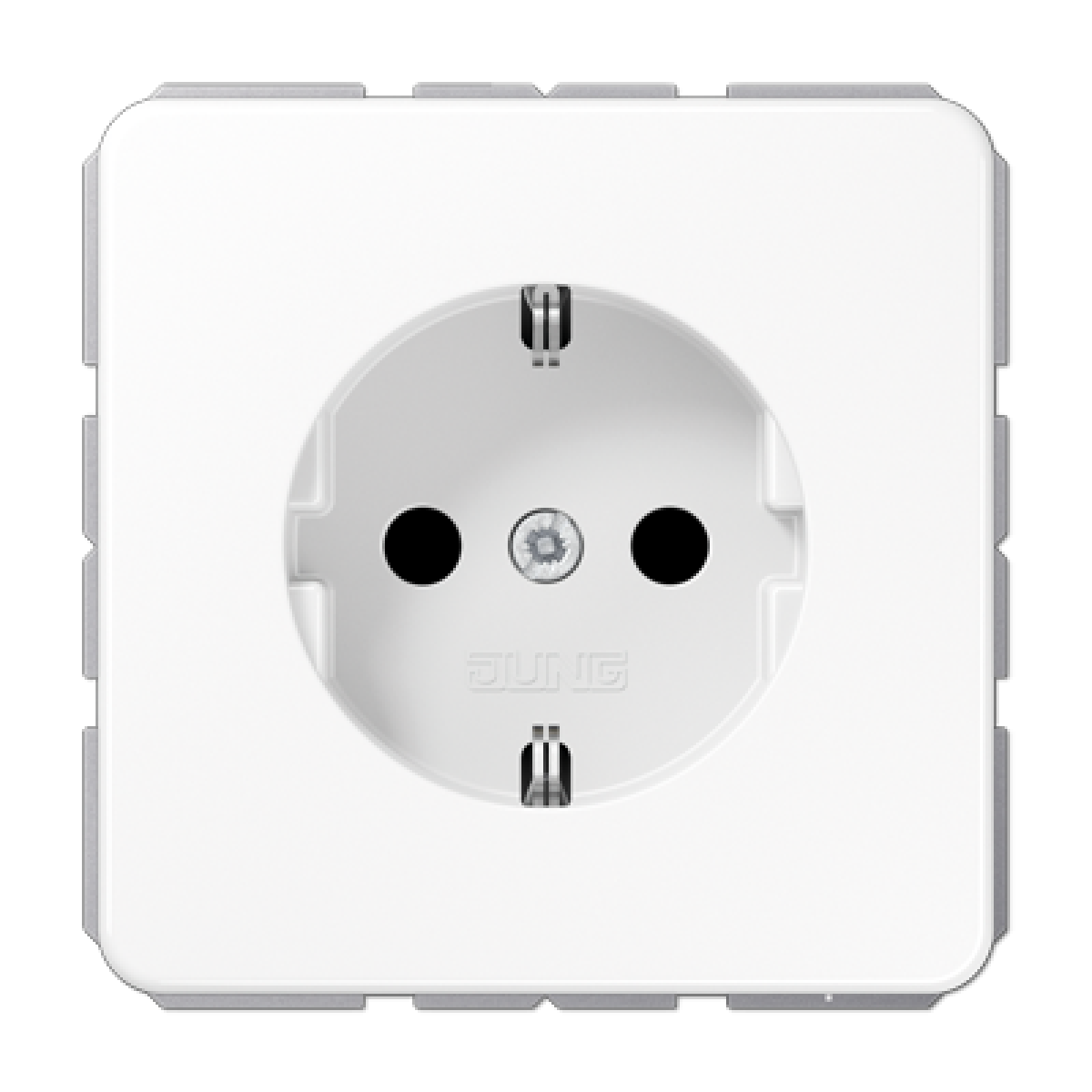 Enchufe SCHUKO prot contacto CD bl alpi