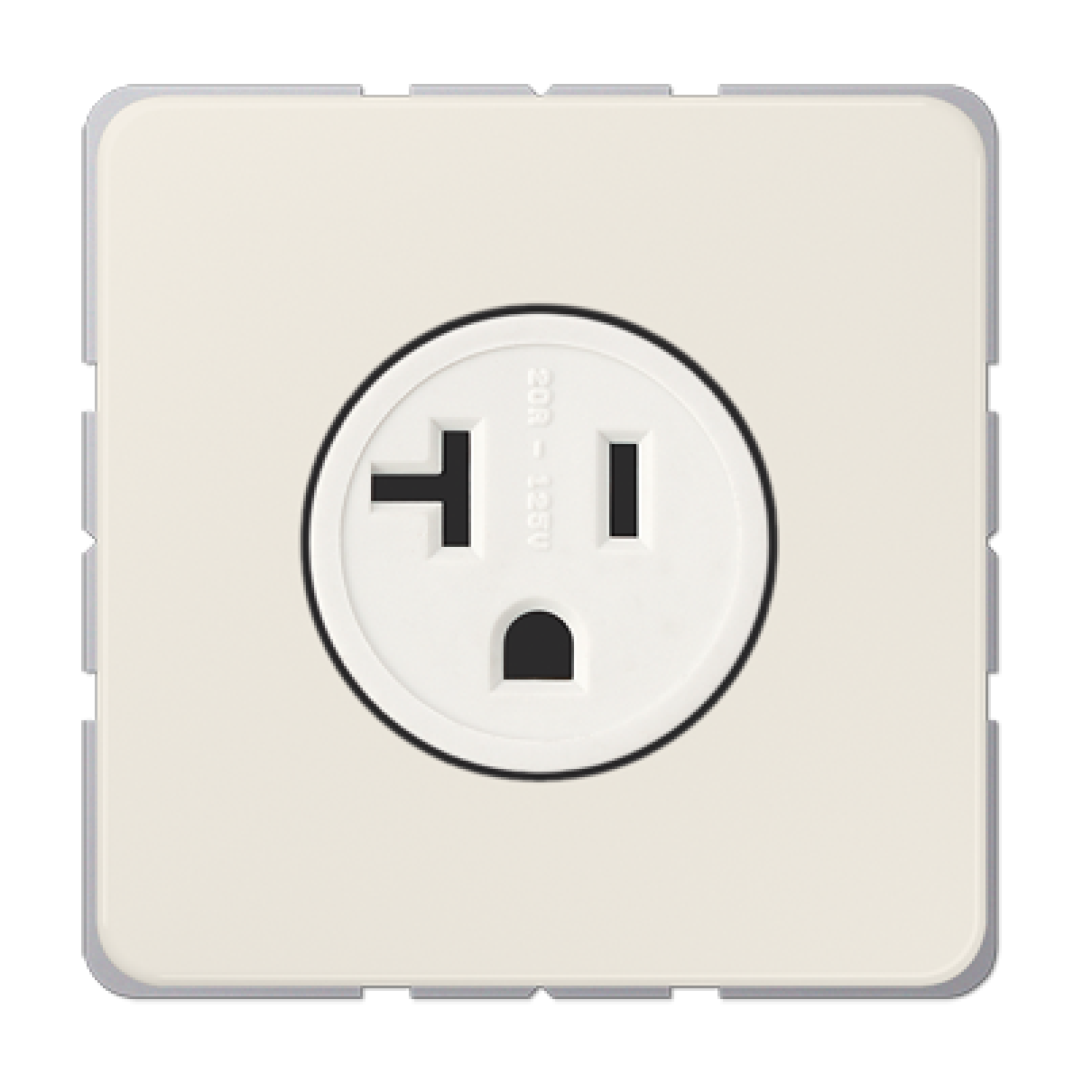 Conector NEMA de EE.UU. CD bl marfil