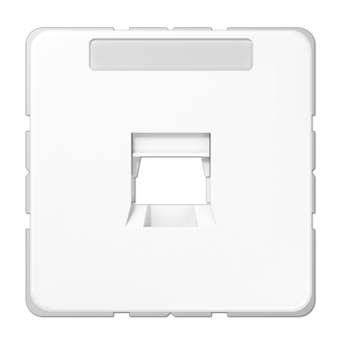 Placa Mod. Jack inscr. CD bl. alpi