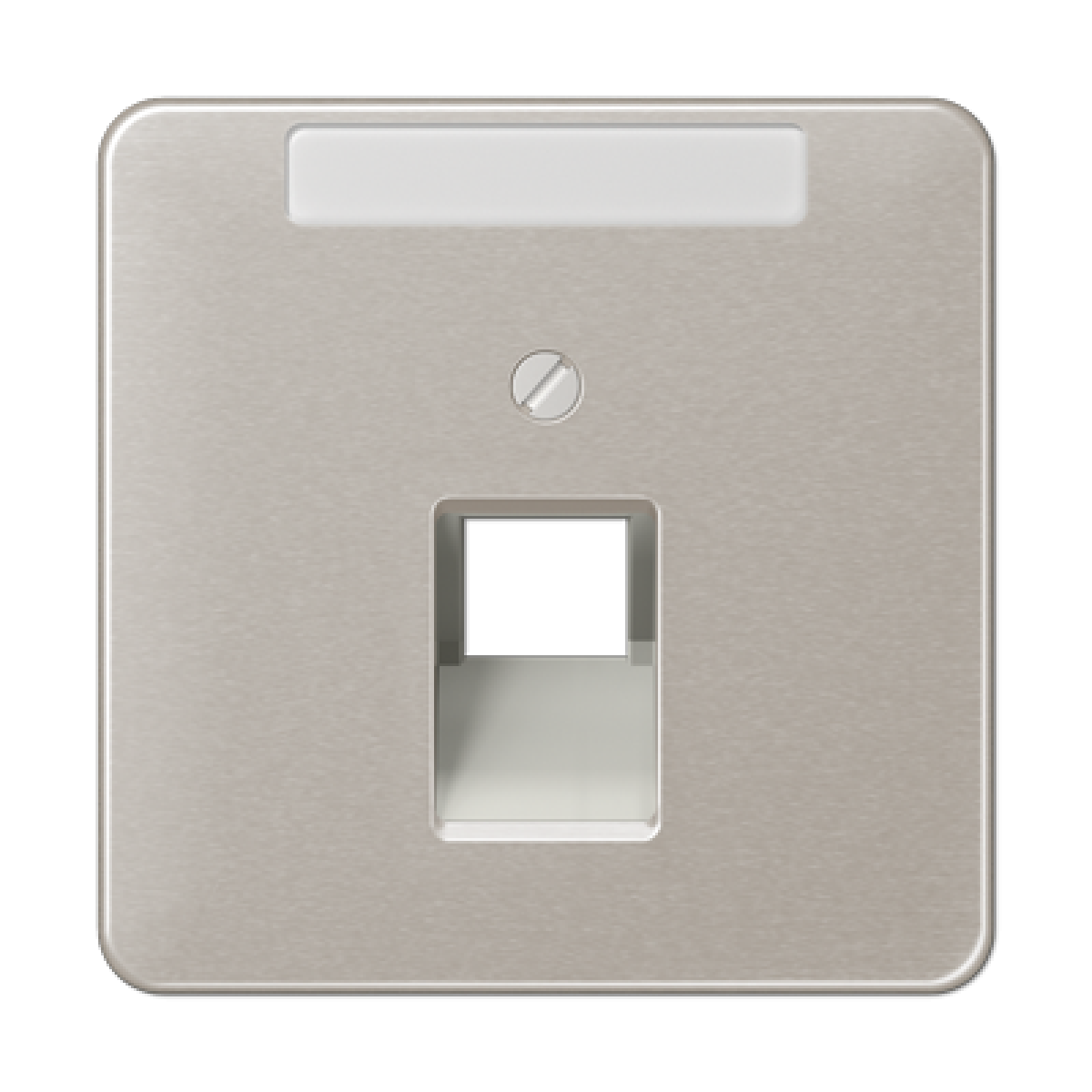 Placa central telef. inscr. CD platino
