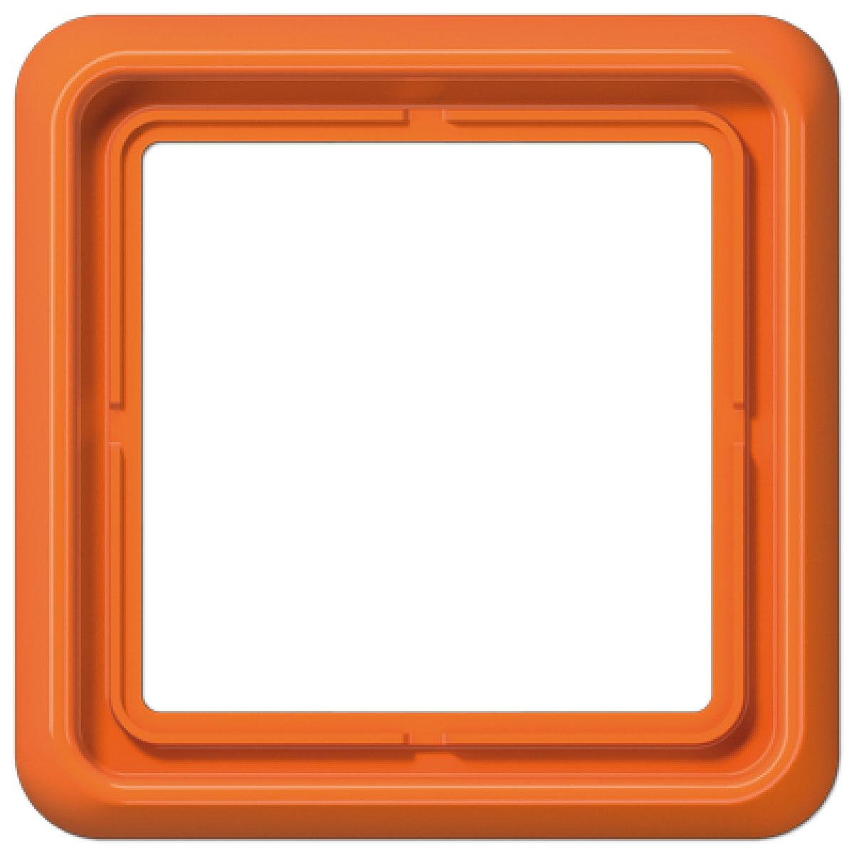 Marco simple CD naranja