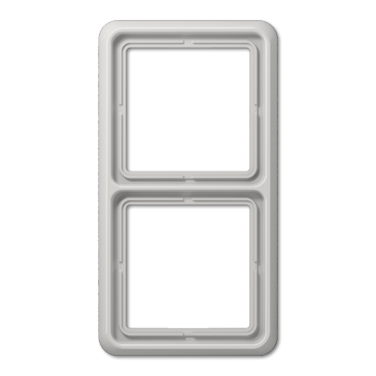 Marco doble CD gris claro