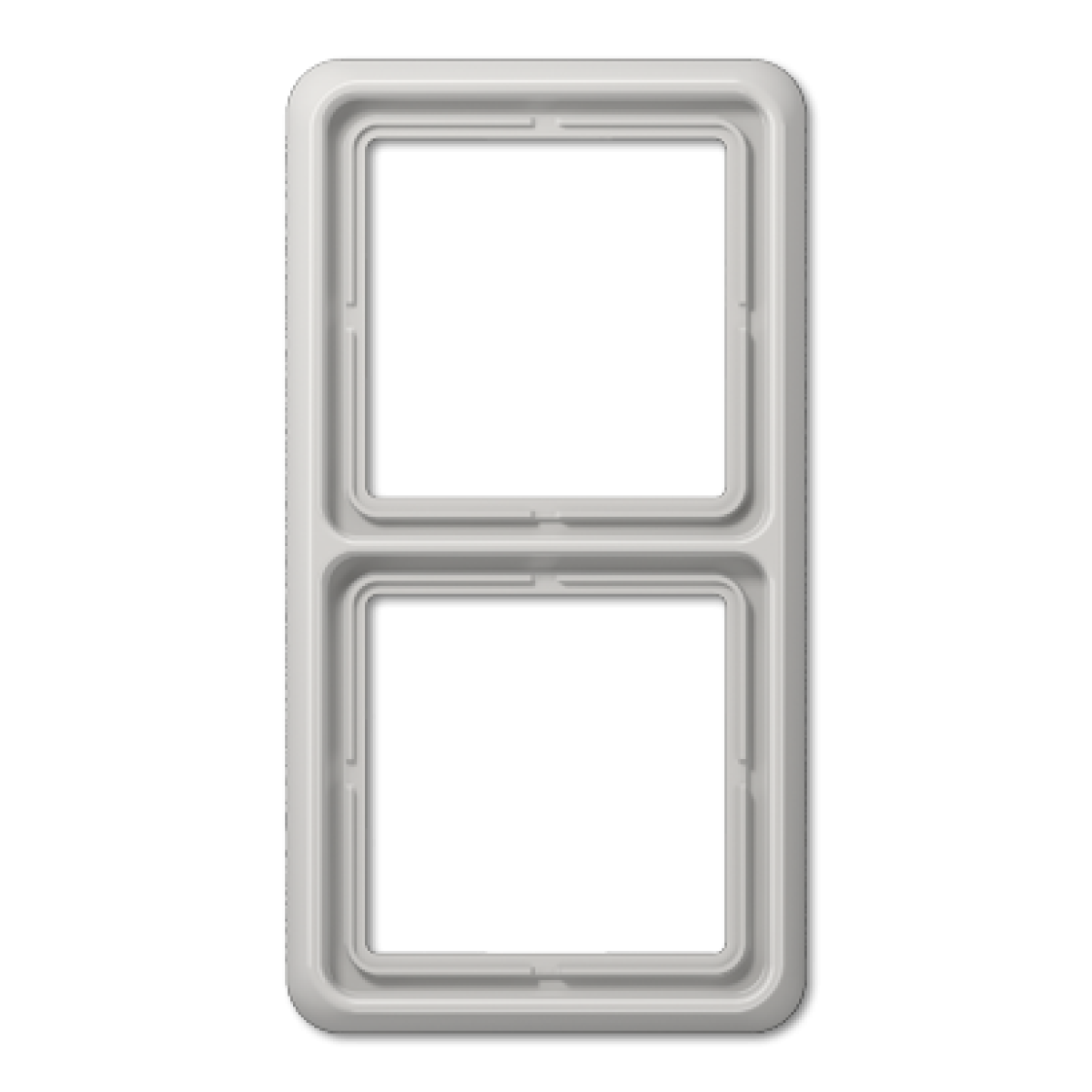 Marco doble CD gris claro