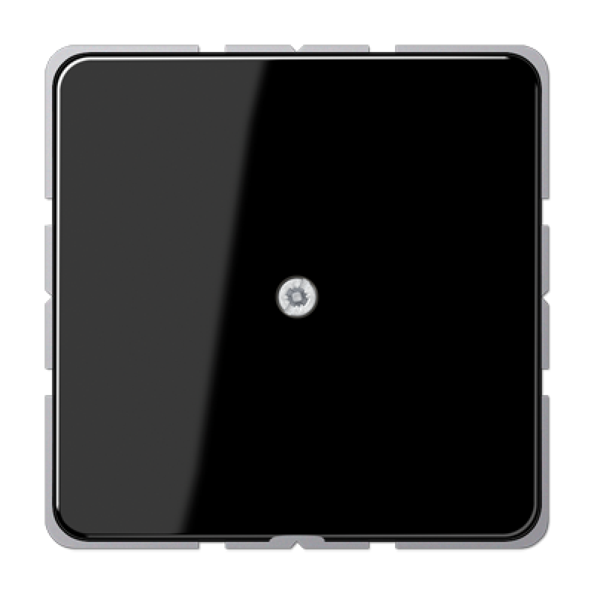 Placa con salida cable CD negro
