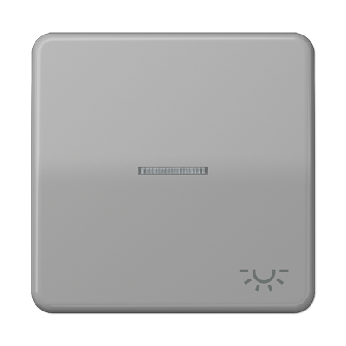 Tecla cvisorsimb. luz CD gris