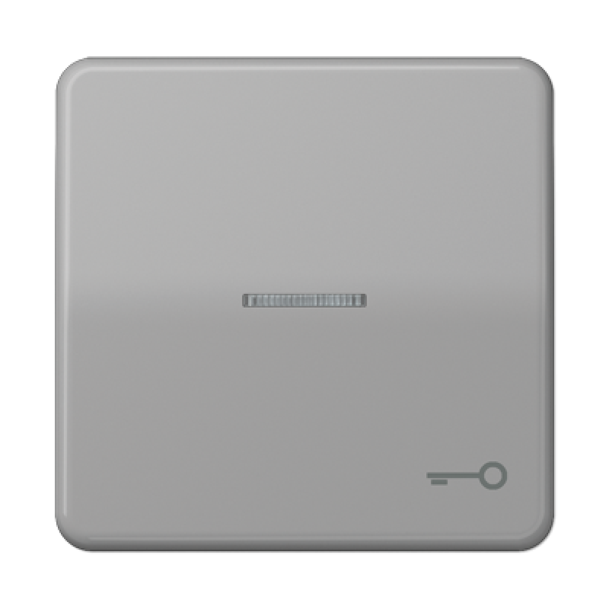 Tecla cvisor simb. puerta CD gris