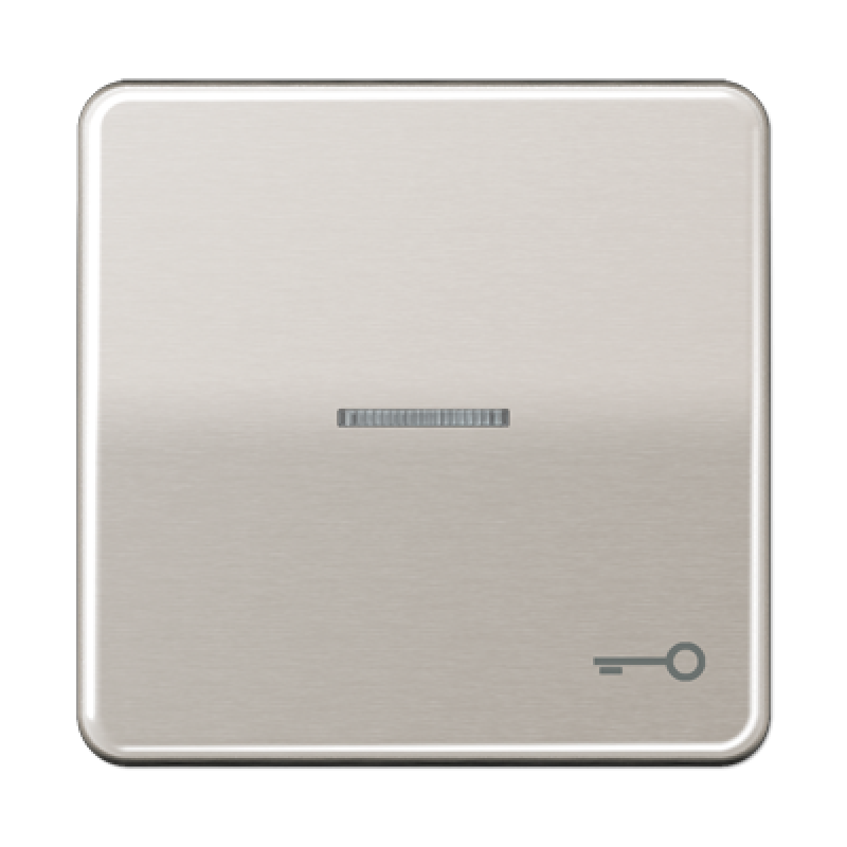 Tecla cvisor simb. puerta CD platino