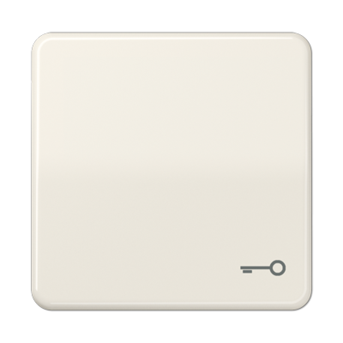 Tecla csimb. puerta CD blanco marfil