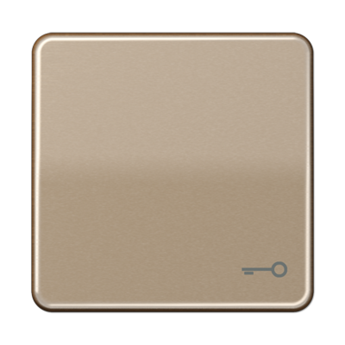 Tecla csimb. puerta CD bronce-oro