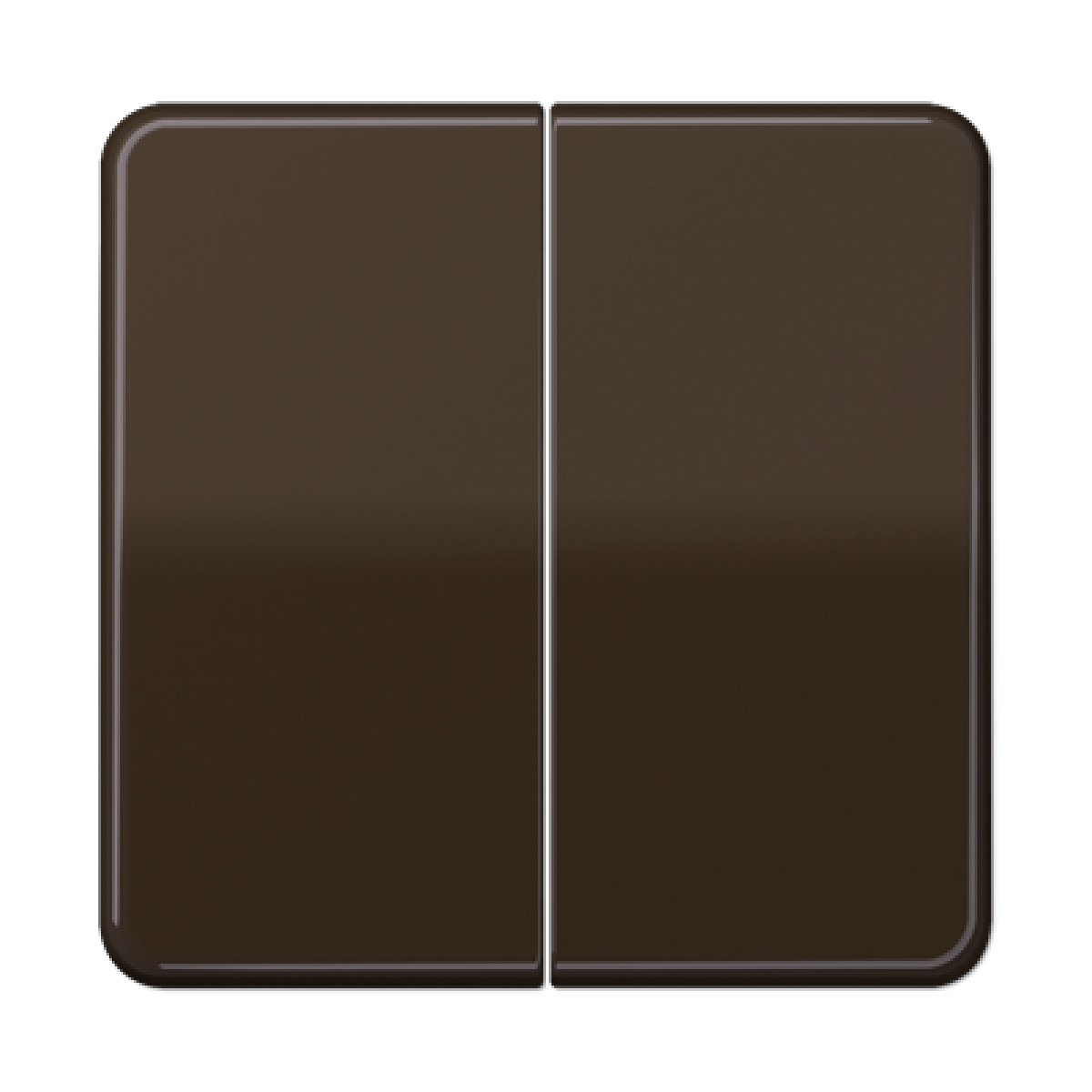 Tecla doble CD marrón