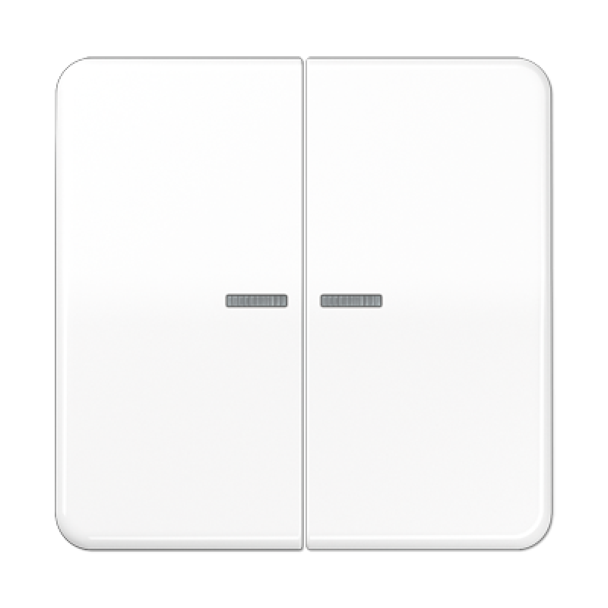 Tecla doble cvisor CD blanco alpino