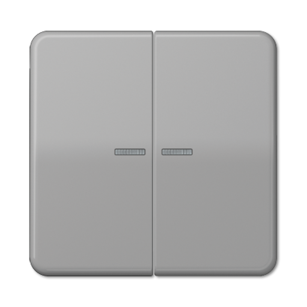 Tecla doble cvisor CD gris