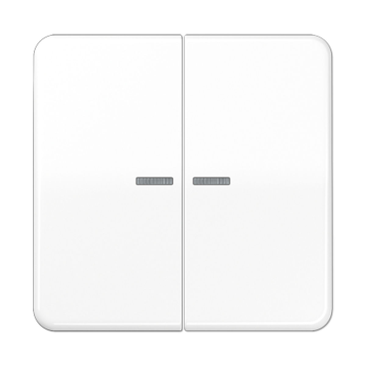 Tecla doble cvisor CD blanco alpino