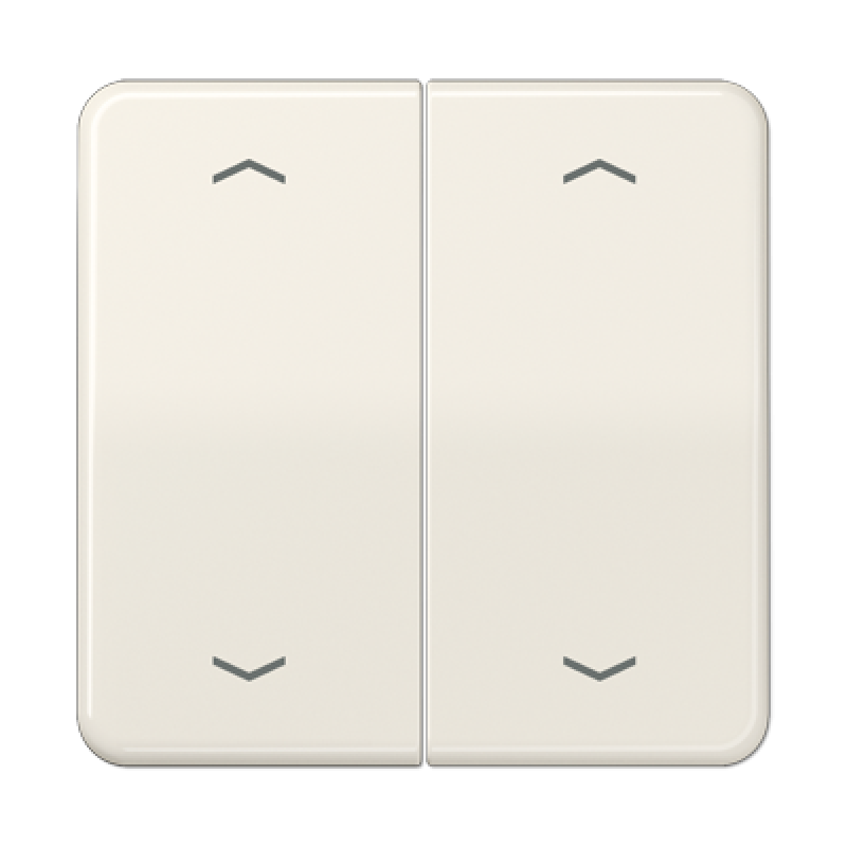 Tecla doble pers. CD blanco marfil