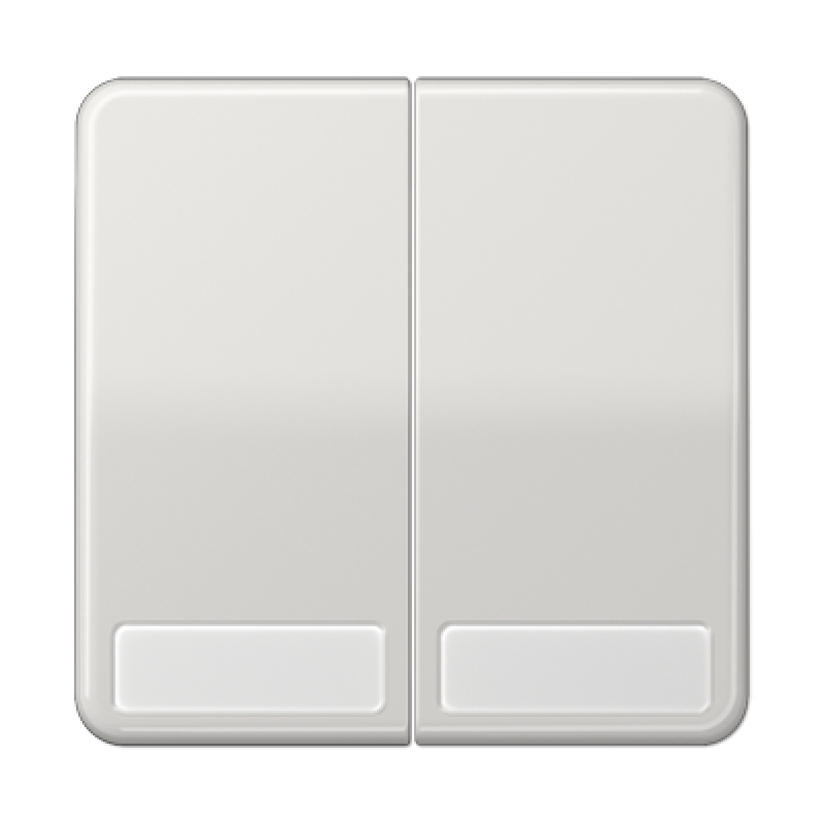 Tecla doble inscr. CD gris claro