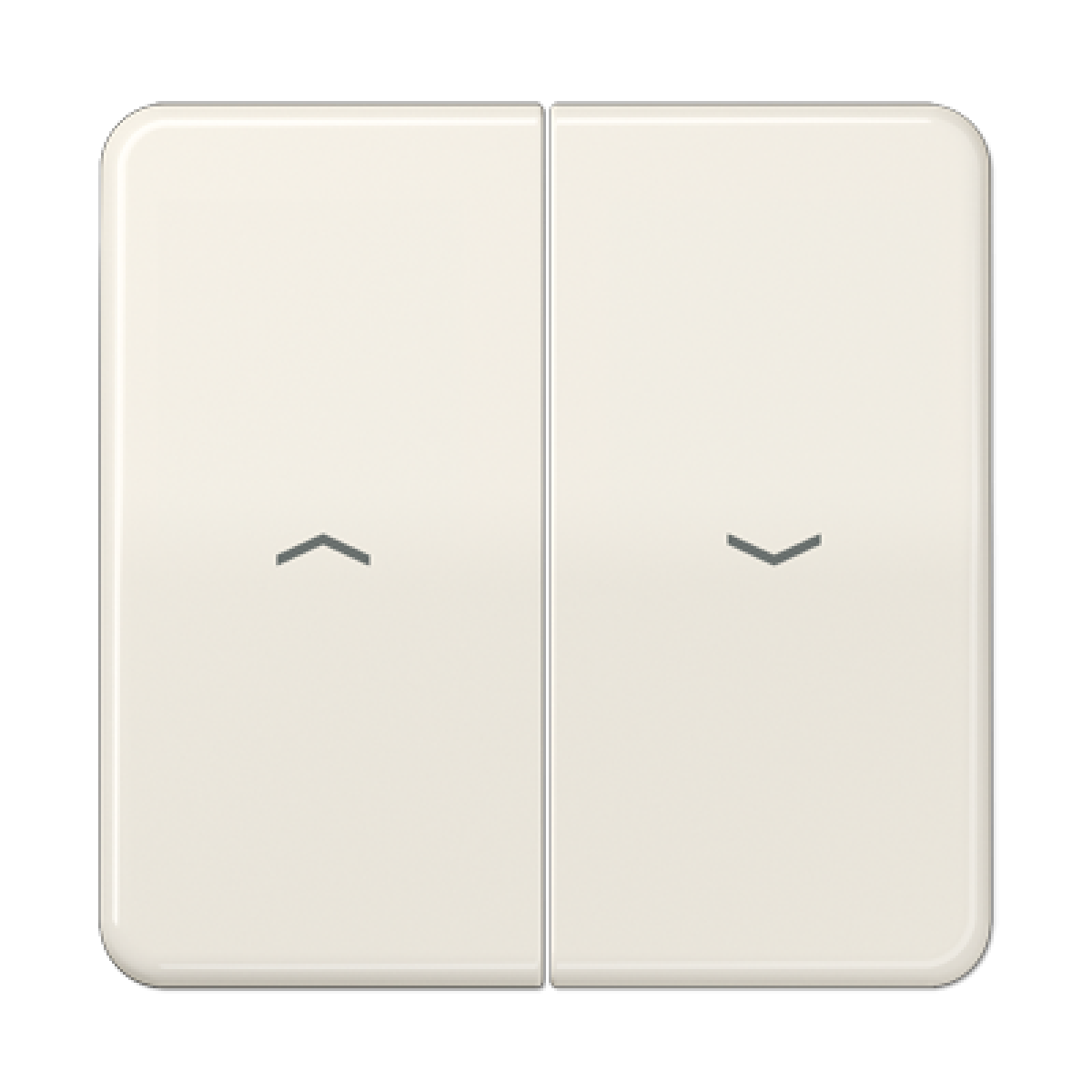 Tecla doble pers. CD blanco marfil