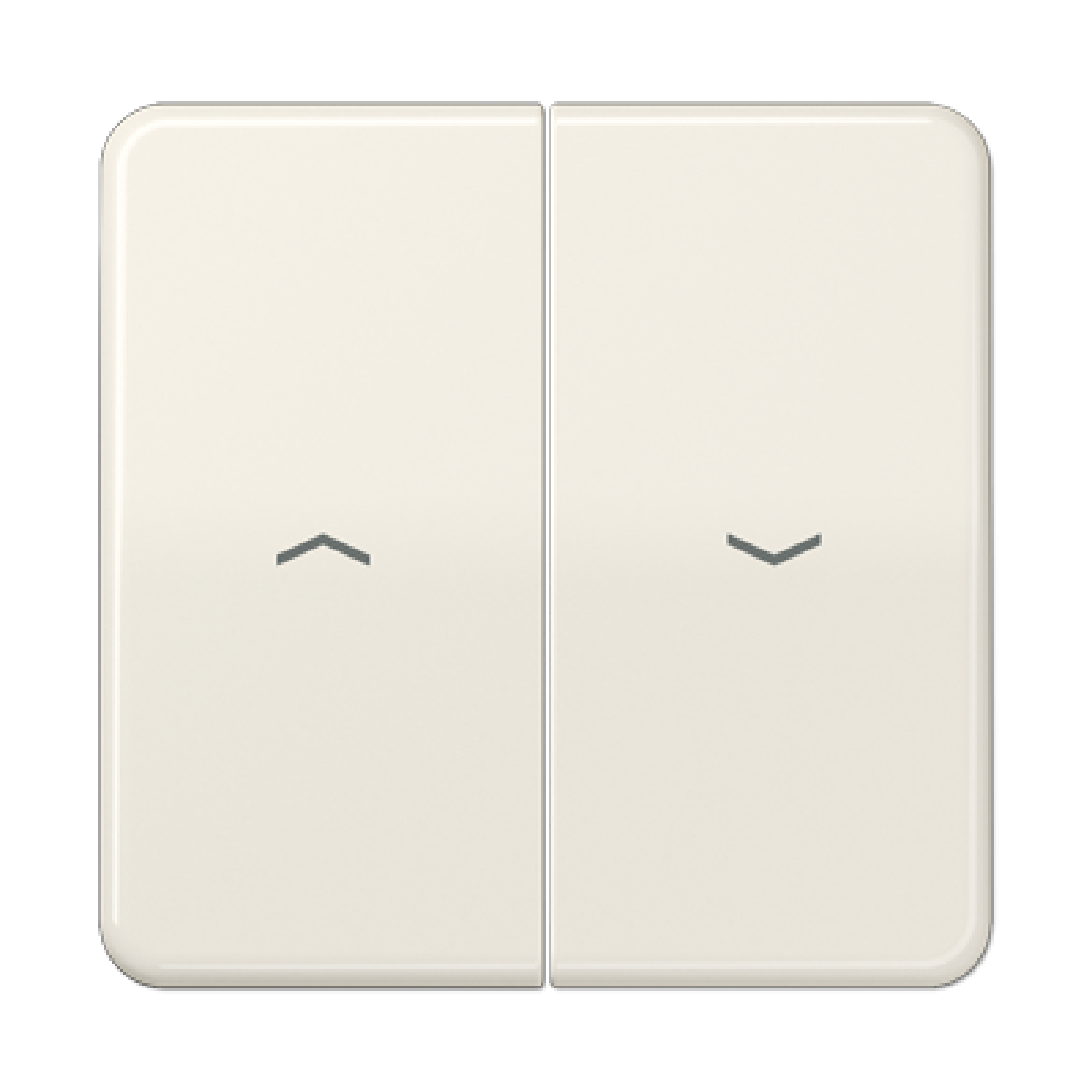 Tecla doble pers. CD blanco marfil