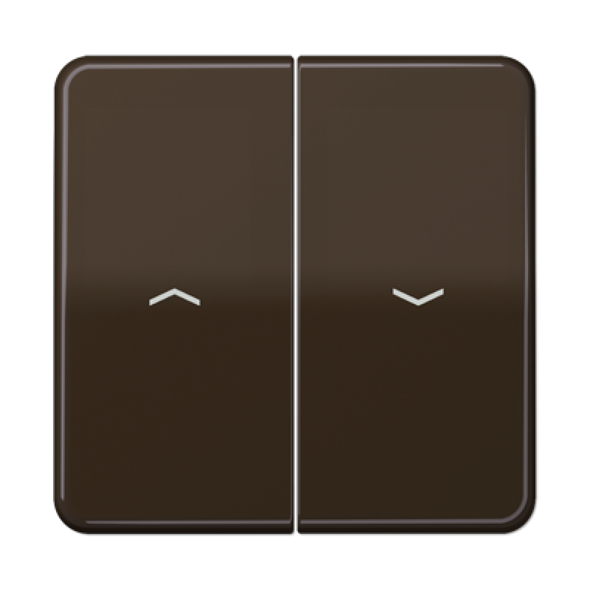 Tecla doble pers. CD marrón