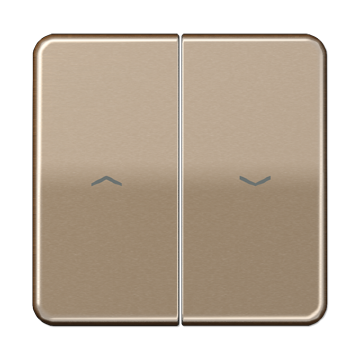 Tecla doble pers. CD bronce-oro