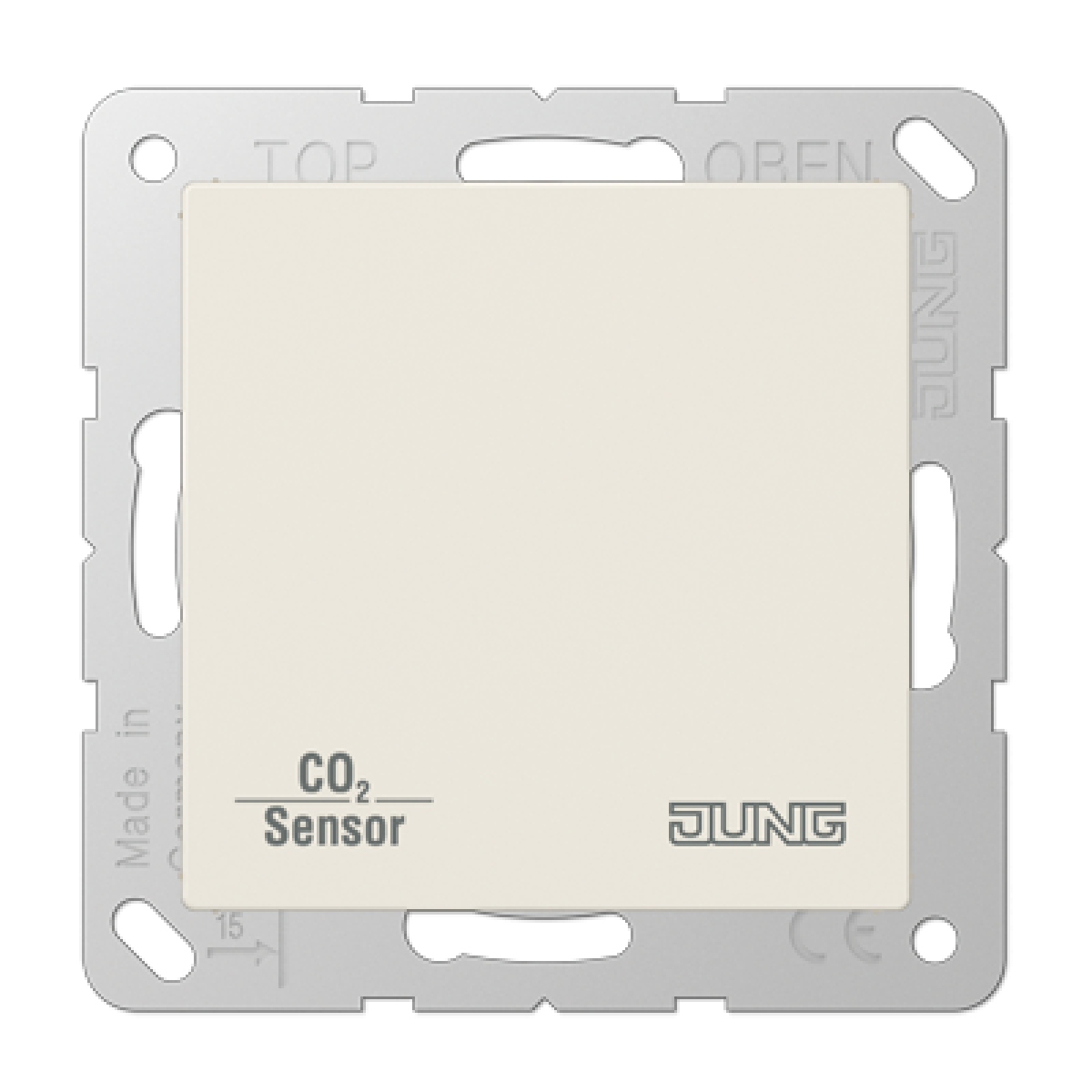 Sensor KNX calidad aire A blanco marfil