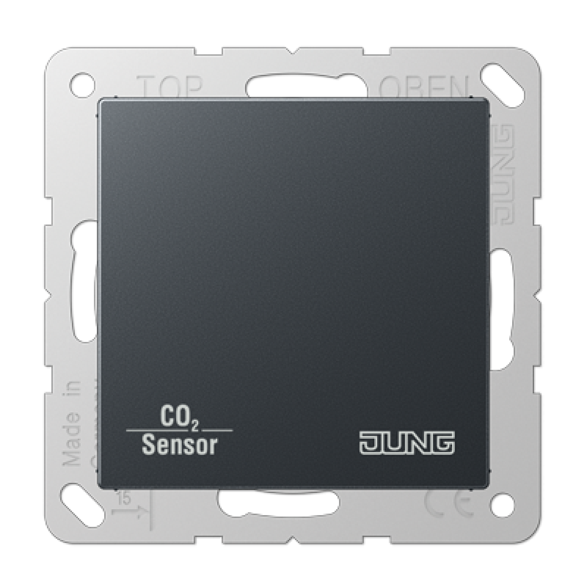 Sensor KNX calidad aire A antracita