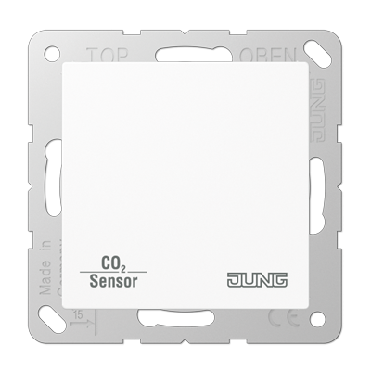 Sensor KNX calidad aire A blanco alpino