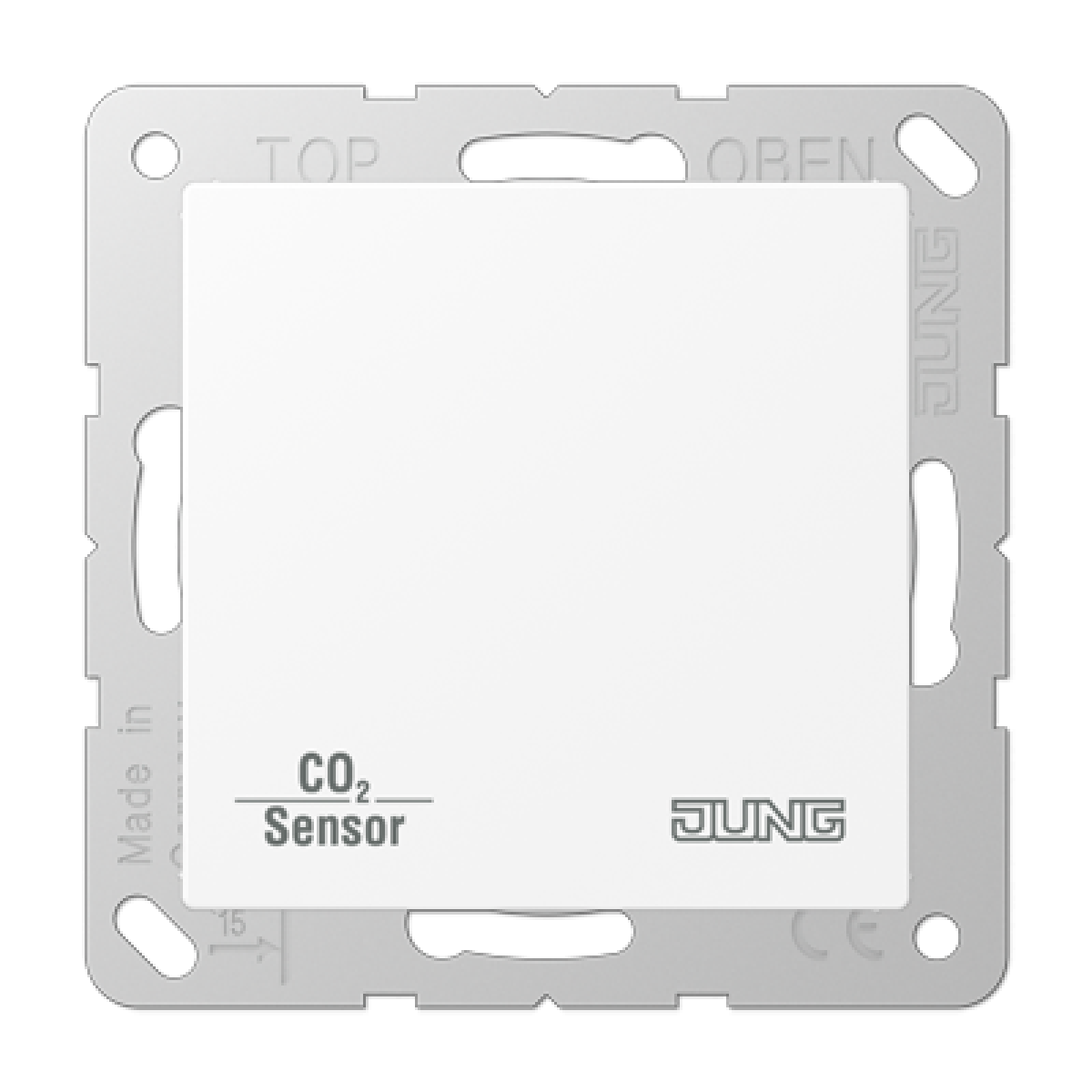 Sensor KNX calidad aire A blanco mate