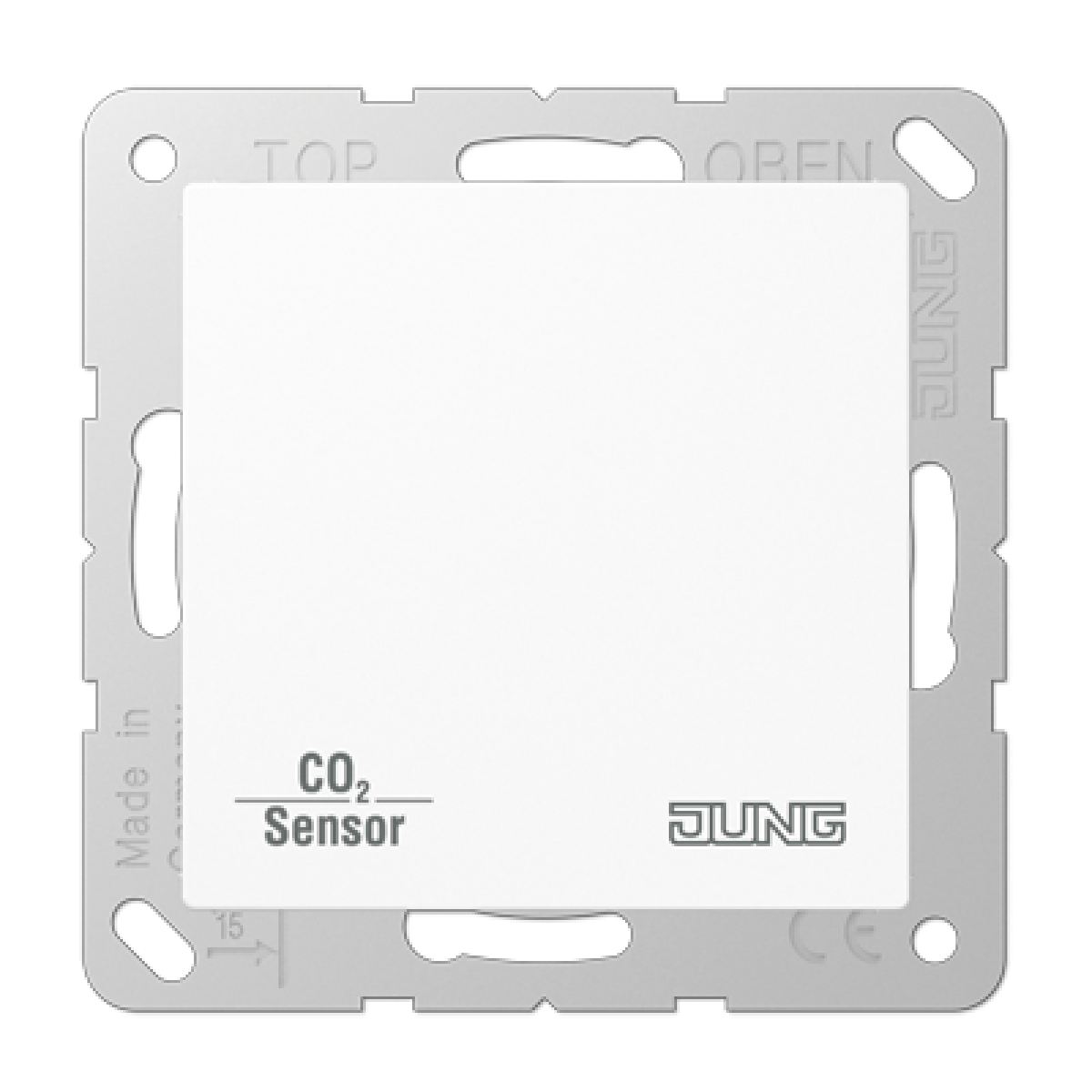 Sensor KNX calidad aire A blanco alpino