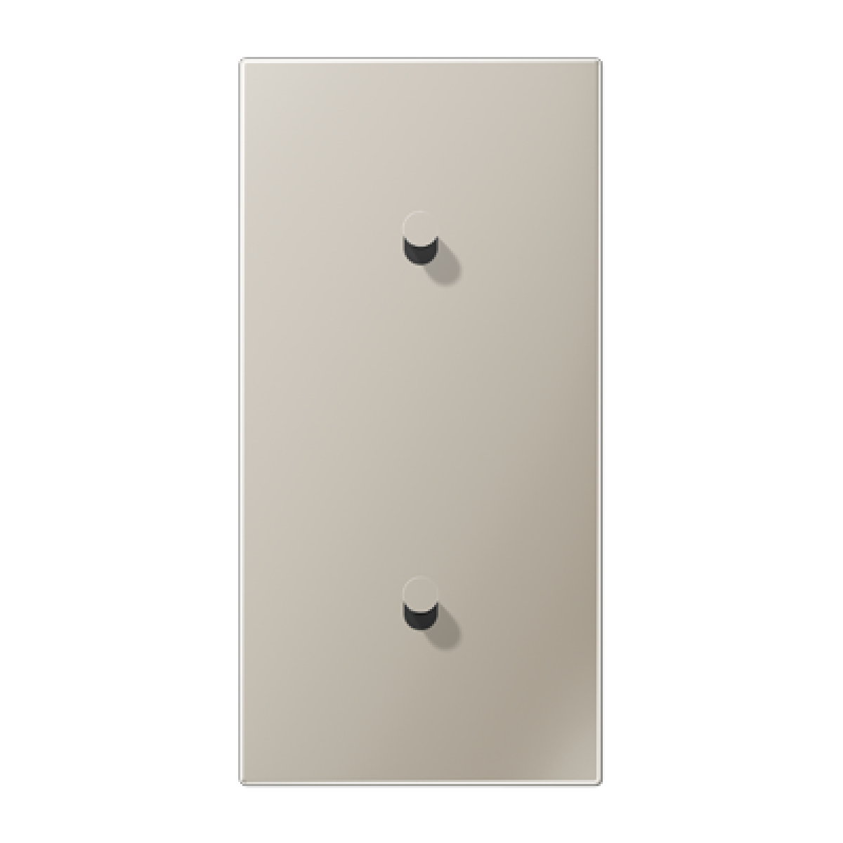 Placa vert. 2x2 pal. cono 1912 acero