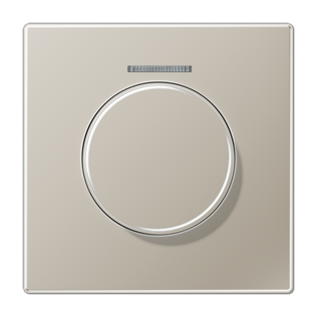 Placa sensor giratorio c visor LS acero