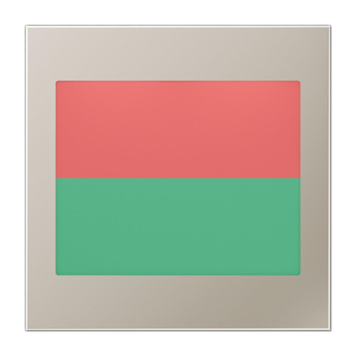 Placa LED semáforo. LS acero