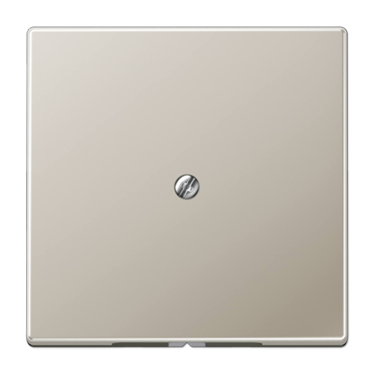 Placa con salida cable LS acero