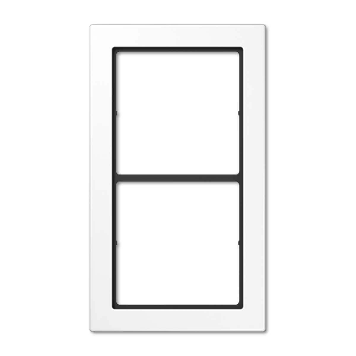 Marco doble FD blanco alpino