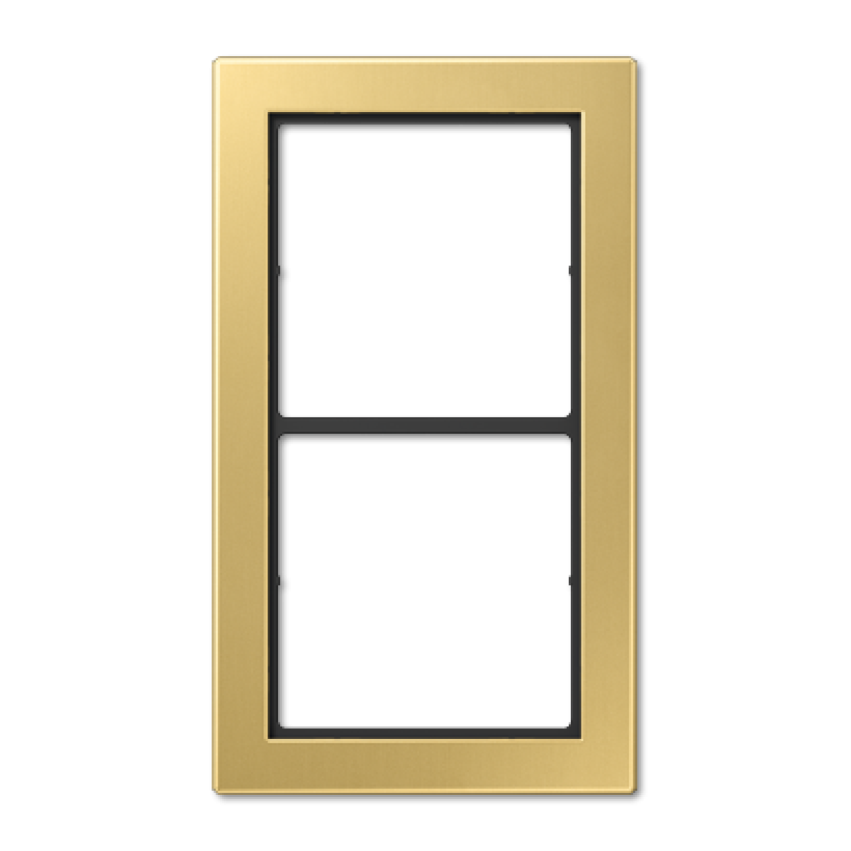 Marco doble FD latón classic