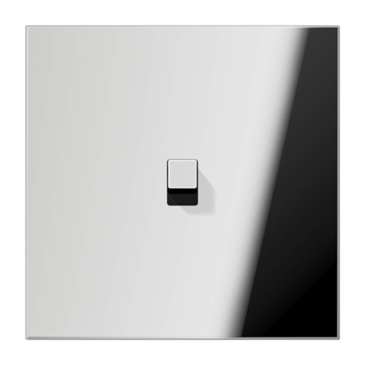 Placa 1x1 pal. cubo 1912 cromado