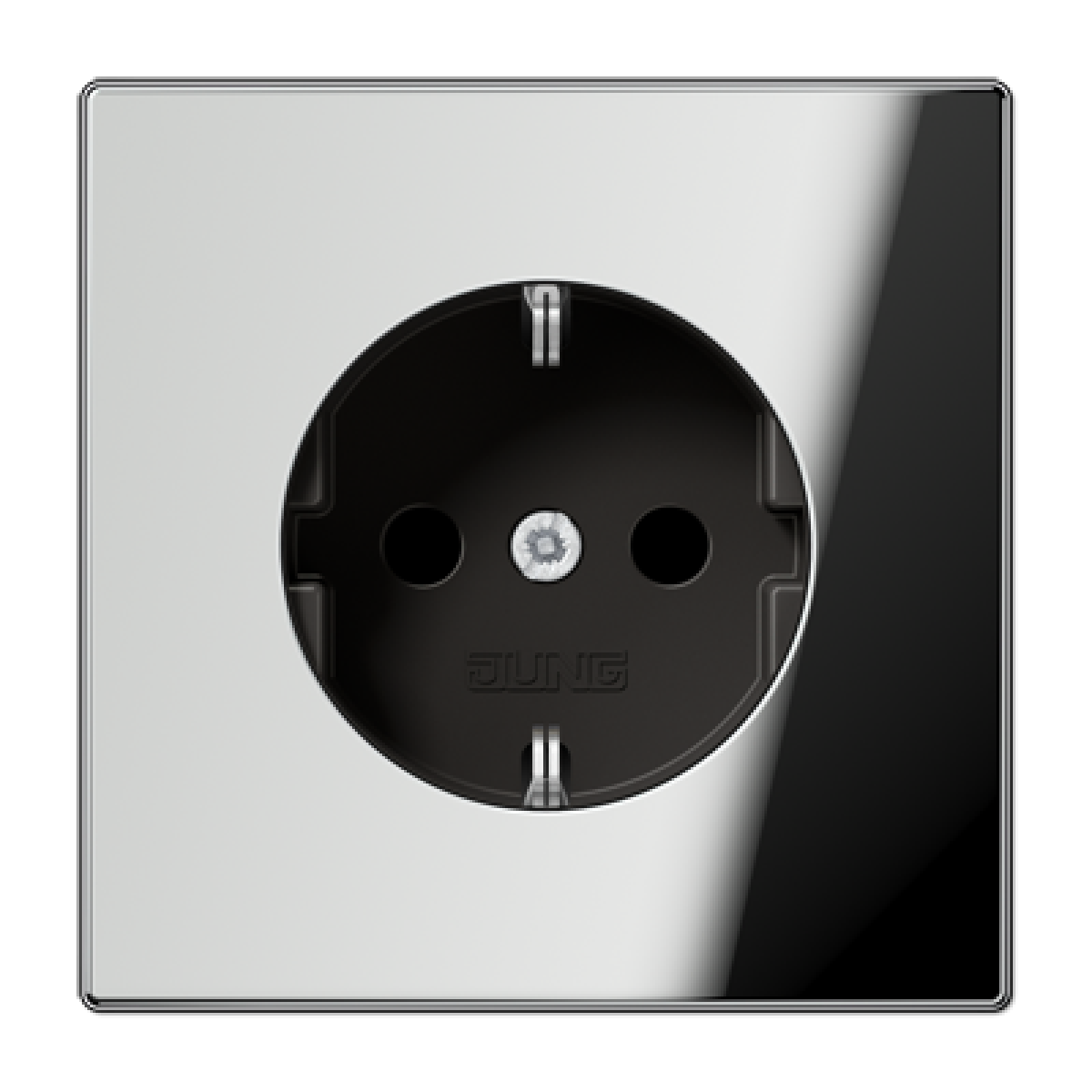 Enchufe SCHUKO prot. contacto LS crom